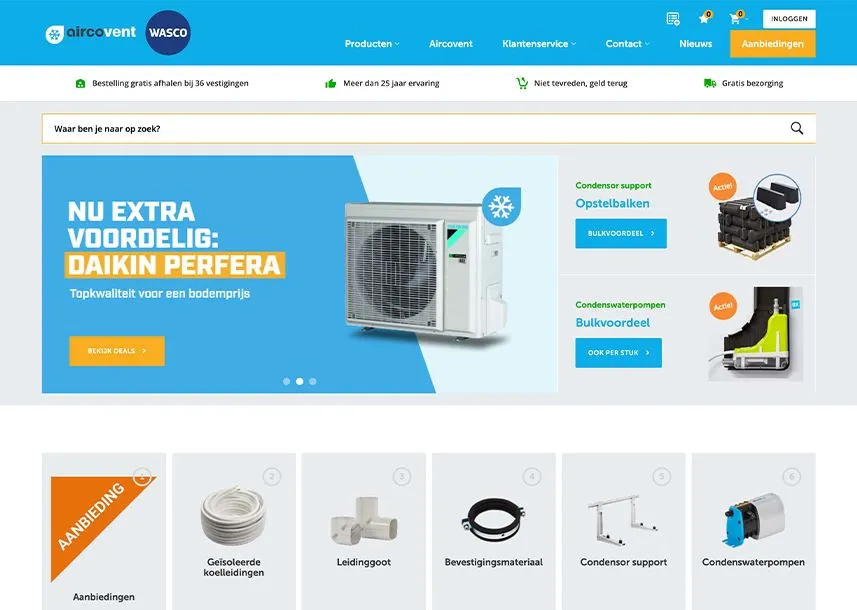 Aircovent Homepage